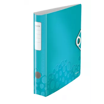 Leitz raccoglitore ad anelli Active PP WOW A4/65mm, A4, Polyfoam, blu, 350 fogli, 80 g/m², 6,5 cm