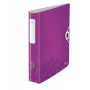 Leitz raccoglitore ad anelli Active PP WOW A4/65mm, A4, Polyfoam, viola, 350 fogli, 80 g/m², 6,5 cm