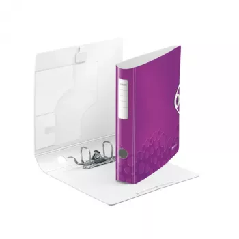 Leitz raccoglitore ad anelli Active PP WOW A4/65mm, A4, Polyfoam, viola, 350 fogli, 80 g/m², 6,5 cm