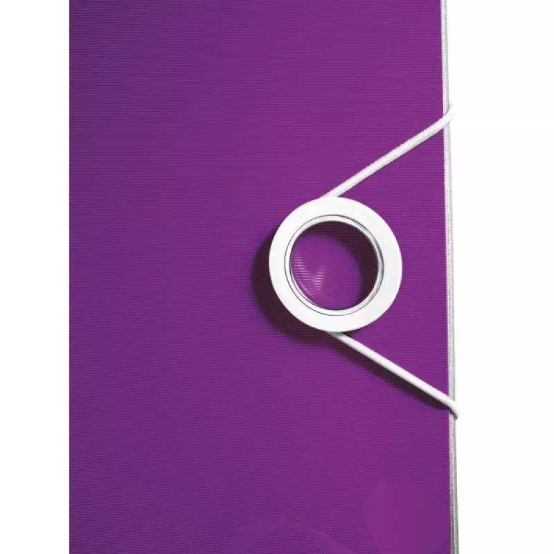 Leitz raccoglitore ad anelli Active PP WOW A4/65mm, A4, Polyfoam, viola, 350 fogli, 80 g/m², 6,5 cm