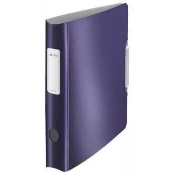 Leitz raccoglitore con meccanismo a leva 180° Active Style PP A4/60 mm, A4, Polyfoam, blu, 350 fogli, 80 g/m², 6,5 cm