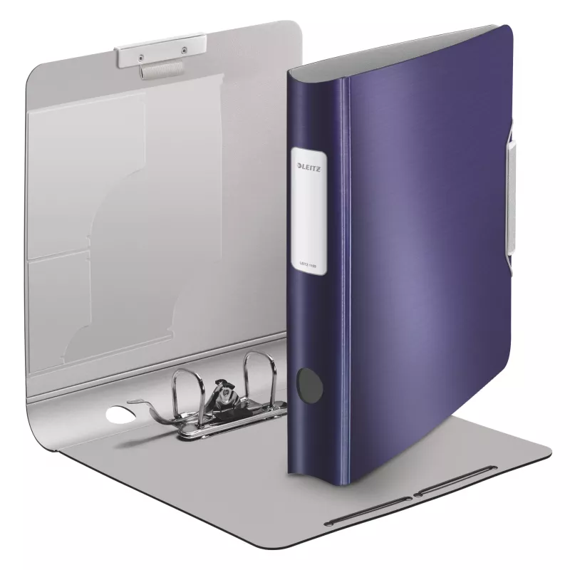 Leitz raccoglitore con meccanismo a leva 180° Active Style PP A4/60 mm, A4, Polyfoam, blu, 350 fogli, 80 g/m², 6,5 cm