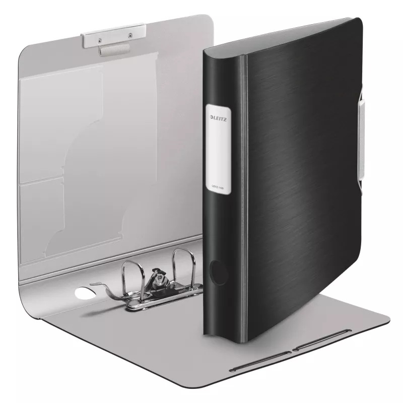 Leitz raccoglitore ad anelli 180° Active Style PP A4/60mm, A4, Polyfoam, nero, 350 fogli, 80 g/m², 6,5 cm