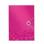 Leitz cartella con 3 lembi WOW PP A4, A4, polipropilene (PP), rosa, verticale, 150 fogli, 235 mm