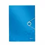 Leitz cartella con 3 lembi WOW PP A4, A4, polipropilene (PP), blu, metallizzato, verticale, 150 fogli, 235 mm