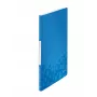 Leitz album con tasche WOW PP 20 tasche, blu, metallizzato, polivinilcloruro (PVC), 20 tasche, A4, 231 mm, 13 mm