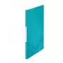 Leitz album con tasche WOW PP 20 tasche, blu, metallizzato, polivinilcloruro (PVC), 20 tasche, A4, 231 mm, 13 mm
