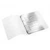 Leitz WOW raccoglitore ad anelli, A4, polipropilene (PP), metallizzato, rosa, 200 fogli, 2,5 cm, 257 mm