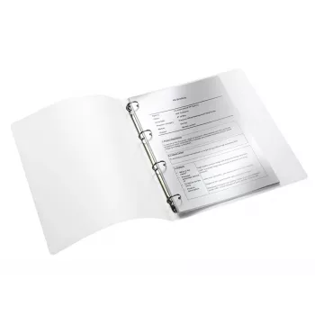 Leitz WOW raccoglitore ad anelli, A4, polipropilene (PP), metallizzato, rosa, 200 fogli, 2,5 cm, 257 mm