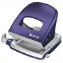 Leitz NeXXt Style perforatore, 2 fori 30 fogli metallo, 30 fogli, blu, 8 cm, A6, 380 g, 107 x 100 x 137 mm