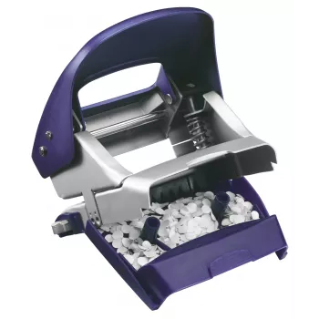 Leitz NeXXt Style perforatore, 2 fori 30 fogli metallo, 30 fogli, blu, 8 cm, A6, 380 g, 107 x 100 x 137 mm