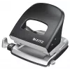 Leitz NeXXt Style perforatore, 2 fori 30 fogli metallo, 30 fogli, nero, 8 cm, A4, 380 g, 107 x 100 x 137 mm