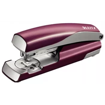 Leitz NeXXt Style cucitrice, 30 fogli metallo, 30 fogli, rosso, argento, 24/6, metallo, plastica, 80 g/m², superiore
