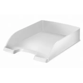Leitz Style vassoio portadocumenti, plastica, bianco, A4, busta, lettera, nota, carta, 255 x 357 x 70 mm, 280 g