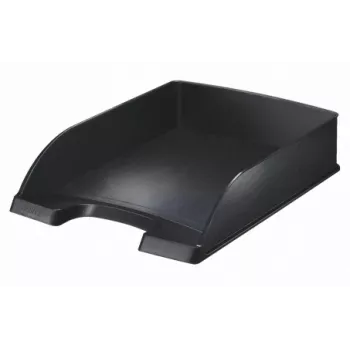Leitz Style vassoio portadocumenti, plastica, nero, A4, busta, lettera, nota, carta, 255 x 357 x 70 mm, 280 g