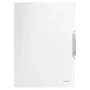 Leitz Style cartella a 3 lembi PP A4, A4, polipropilene (PP), bianco, 150 fogli, 80 g/m², elastico