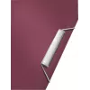 Leitz Style cartella a 3 lembi PP A4, A4, polipropilene (PP), rosso, 150 fogli, 80 g/m², elastico