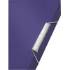 Leitz Style cartella a 3 lembi PP A4, A4, polipropilene (PP), blu, 150 fogli, 80 g/m², elastico