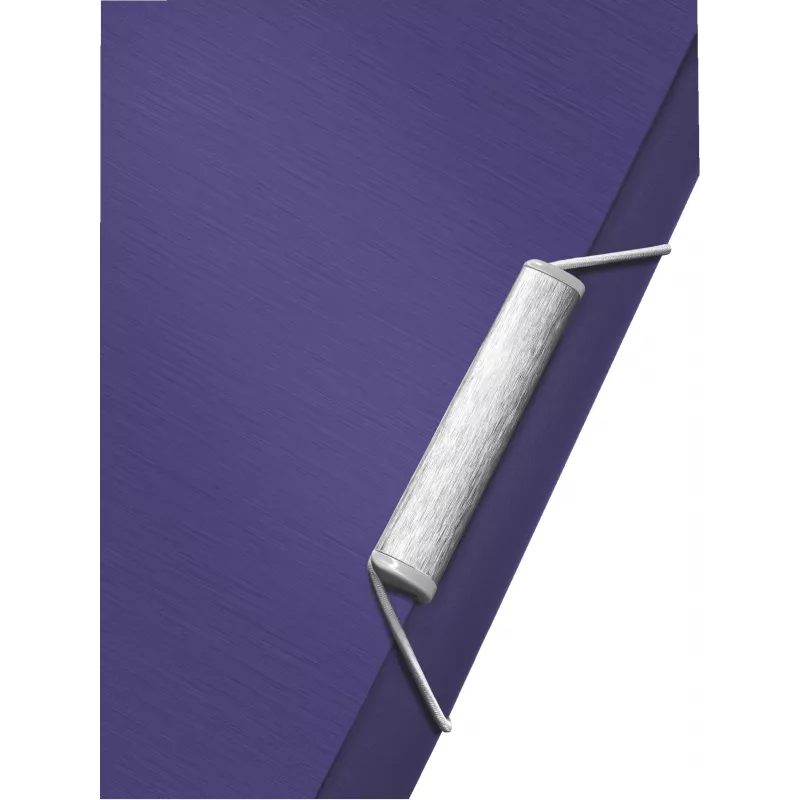 Leitz Style cartella a 3 lembi PP A4, A4, polipropilene (PP), blu, 150 fogli, 80 g/m², elastico
