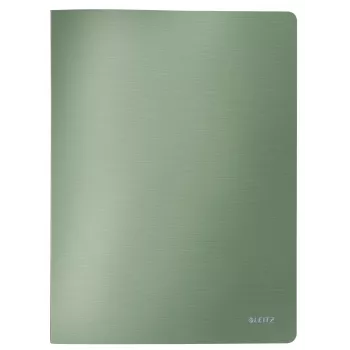Leitz Style album trasparente PP 20 pagine, verde, cloruro di polivinile (PVC), 20 tasche, A4, 231 mm, 13 mm