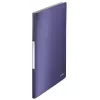 Leitz Style album con buste trasparenti PP 20 buste, blu, cloruro di polivinile (PVC), 20 buste, A4, 231 mm, 13 mm