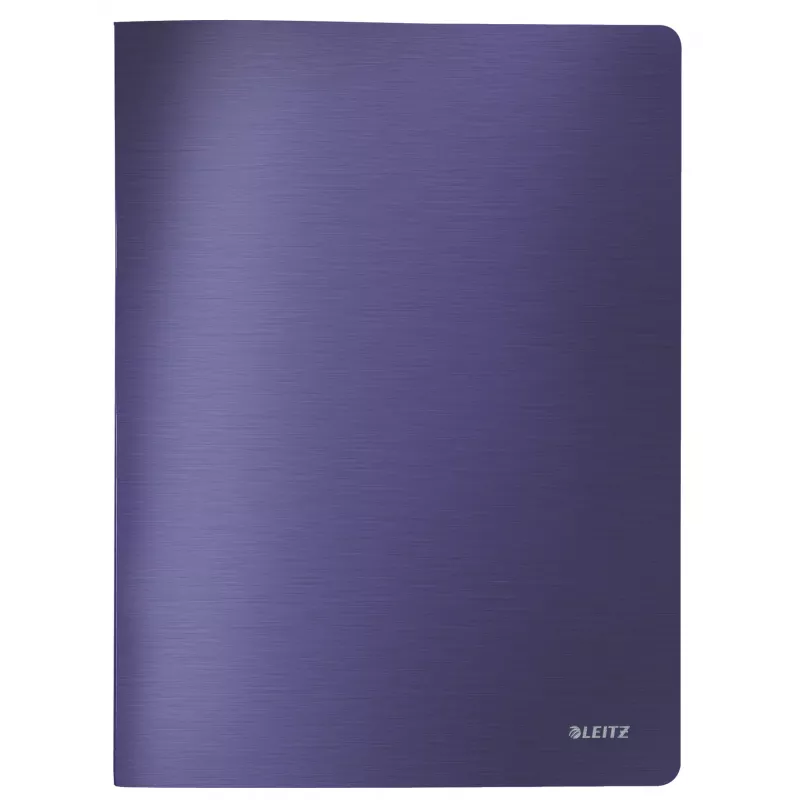 Leitz Style album con buste trasparenti PP 20 buste, blu, cloruro di polivinile (PVC), 20 buste, A4, 231 mm, 13 mm