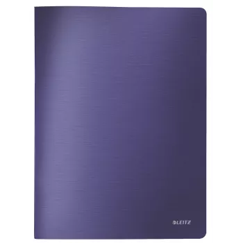Leitz Style album trasparente PP 40 pagine, blu, cloruro di polivinile (PVC), 40 scomparti, A4, 233 mm, 16 mm