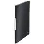 Leitz Style album trasparente PP 40 pagine, nero, cloruro di polivinile (PVC), 40 buste, A4, 233 mm, 16 mm