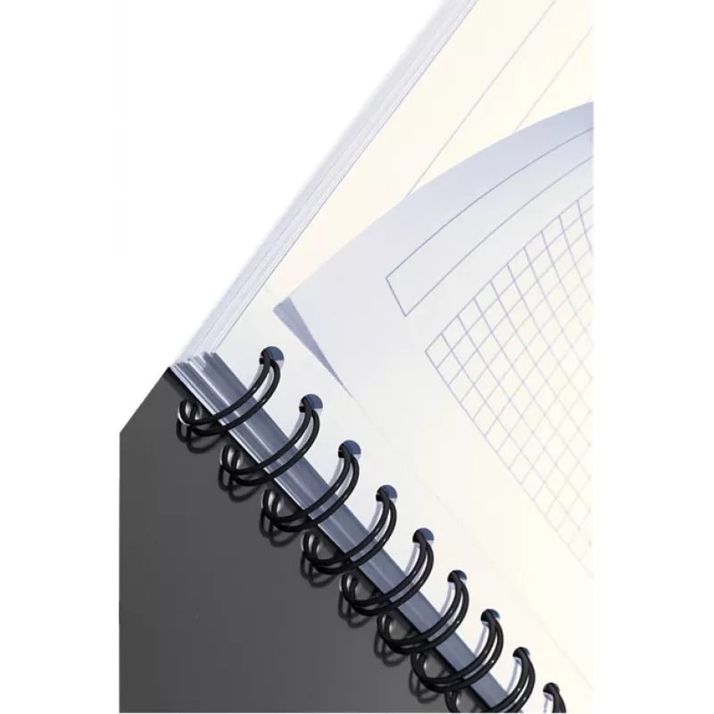 Leitz 44950085 quaderno A4 90 fogli grigio, bianco