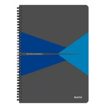Leitz 44960035 blocco notes A4 90 fogli blu, grigio