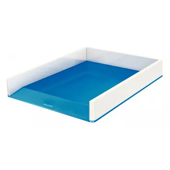 Leitz vaschetta portadocumenti WOW Dual Colour, plastica, blu, metallizzato, A4, 267 mm, 336 mm, 49 mm