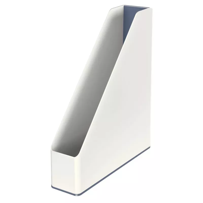 Leitz raccoglitore per riviste WOW Dual Colour, bianco, plastica, A4, 272 mm, 318 mm, 430 g