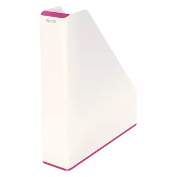 Leitz raccoglitore per riviste WOW Dual Colour, rosa, bianco, plastica, A4, 272 mm, 318 mm, 430 g