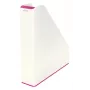 Leitz raccoglitore per riviste WOW Dual Colour, rosa, bianco, plastica, A4, 272 mm, 318 mm, 430 g
