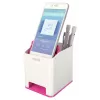 Leitz portapenne Sound WOW, rosa, bianco, polistirene, 90 mm, 101 mm, 100 mm, 140 g