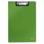 Leitz cartella con clip e copertina anteriore Solid, A4, verde, 75 fogli, poliuretano espanso, 229 mm, 16 mm