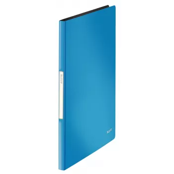 Leitz album con tasche trasparenti Solid PP 20 tasche, blu, polipropilene (PP), 20 tasche, verticale, A4, 231 mm