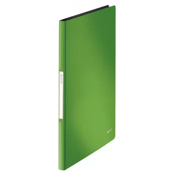 Leitz album con tasche trasparenti Solid PP 20 tasche, verde, polipropilene (PP), 20 tasche, verticale, A4, 231 mm