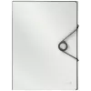 Leitz cartella box Solid PP 30 mm, cartella a lembi, A4, polipropilene (PP), bianco, 250 fogli, 80 g/m²