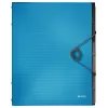 Leitz Trennbuch Solid 6 linguette, cartella a soffietto, A4, polipropilene (PP), blu, 200 fogli, 80 g/m²