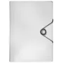 Leitz Projektmappe Solid PP, A4, polipropilene (PP), bianco, 250 fogli, 80 g/m², elastico