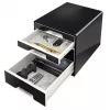 Leitz Desk Cube 4 cassetti, 4 cassetti, plastica, nero, 1 pz., 270 mm, 287 mm