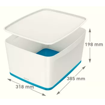 Esselte 5216-10-36 scatola contenitore rettangolare acrilonitrile-butadiene-stirene (ABS) blu, bianco