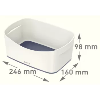 Esselte 5257-10-01 vassoio contenitore rettangolare acrilonitrile-butadiene-stirene (ABS) grigio, bianco
