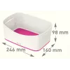 Esselte 5257-10-23 scatola contenitore rettangolare acrilonitrile-butadiene-stirene (ABS) rosa, bianco