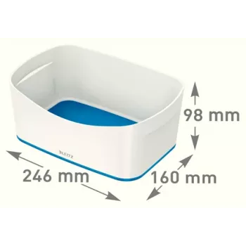 Esselte 5257-10-36 vassoio contenitore rettangolare acrilonitrile-butadiene-stirene (ABS) blu, bianco