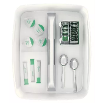 Leitz MyBox vassoio organizzatore con manico grande, contenitore, bianco, plastica, 307 mm, 375 mm, 101 mm, 740 g