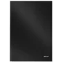 Leitz Notebook Solid Hardcover A4 a quadretti 90 grammi 80 fogli, monocromatico, nero, A4, 80 fogli, opaco, 80 g/m²