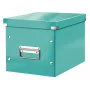 Leitz scatola contenitore Click & Store WOW Cube Medium, turchese, cartone, 260 mm, 260 mm, 240 mm