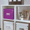 Leitz scatola contenitore Click & Store WOW Cube Medium, lilla, cartone, 260 mm, 260 mm, 240 mm